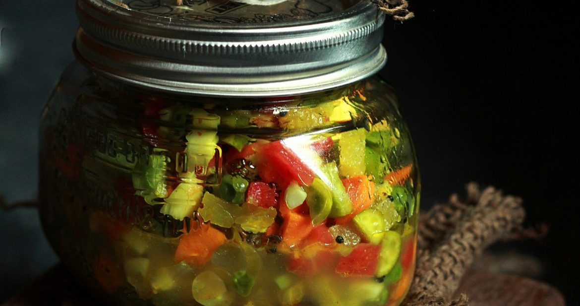 mixed veg pickle